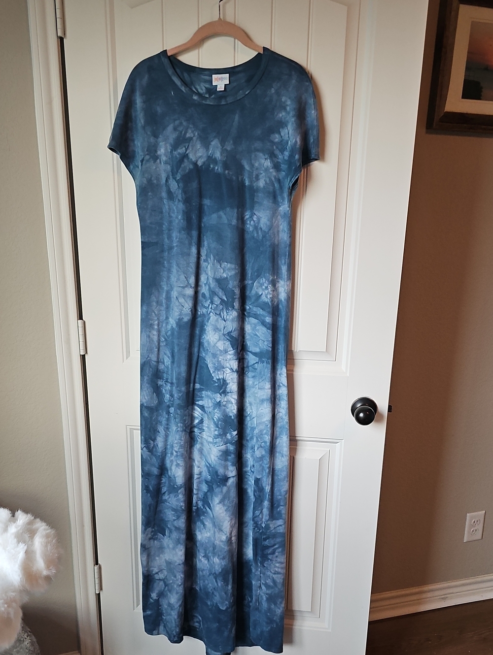 LuLaRoe Blue Maxi Dress